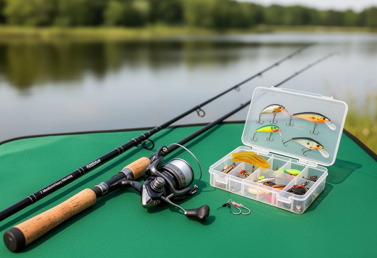 Bass fishing structure and cover diagram