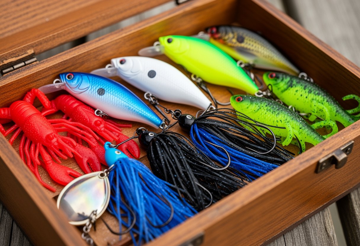 Bass fishing gear setup