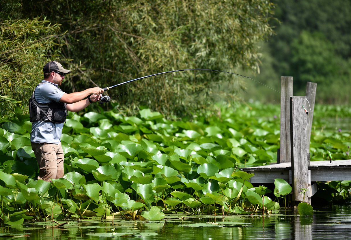 Seasonal bass fishing behavior